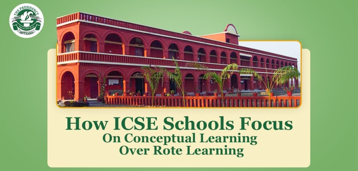 Conceptual Learning Over Rote Learning